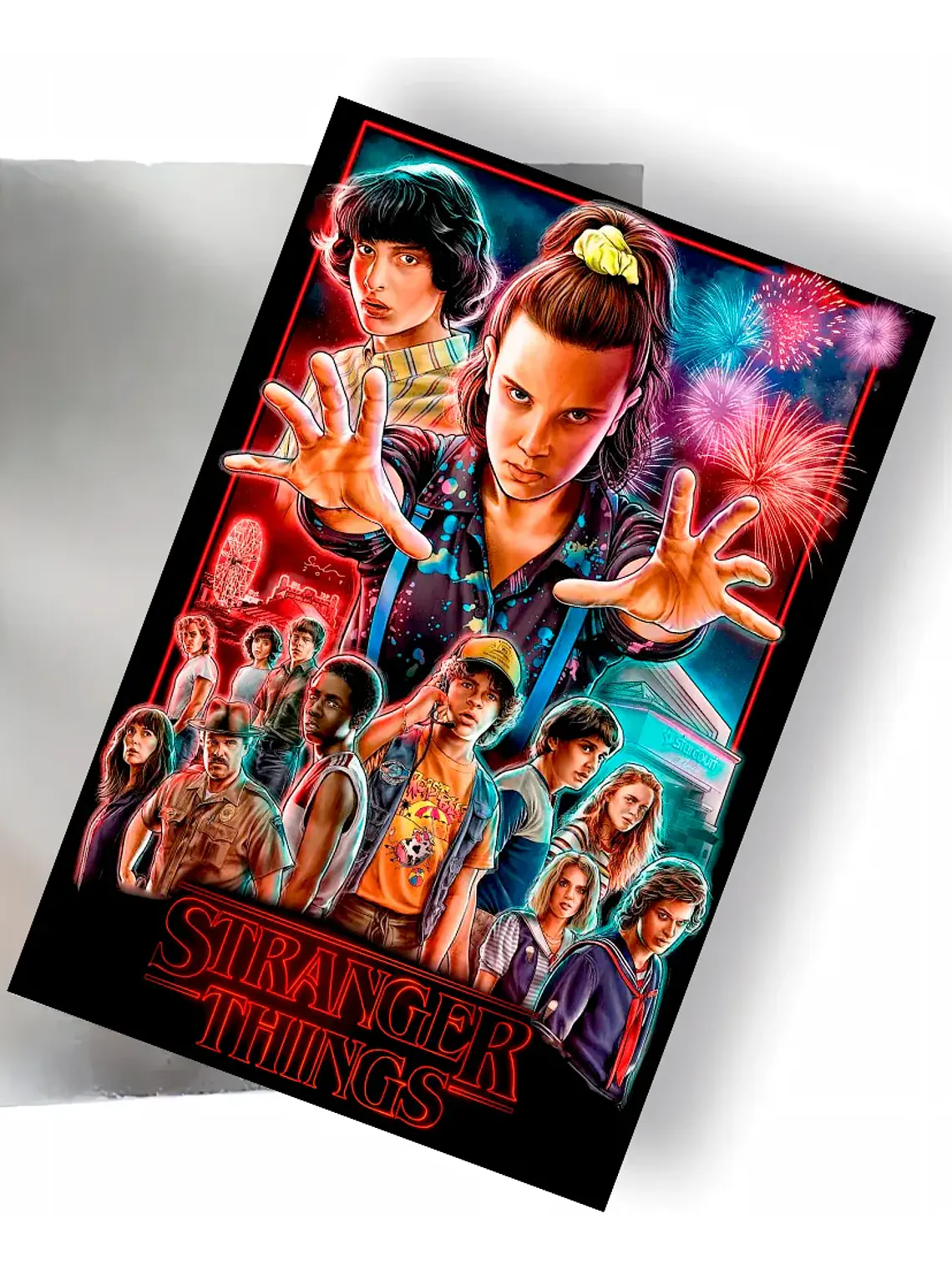 Cuadro De Aluminio - Stranger Things - Ver 05 1