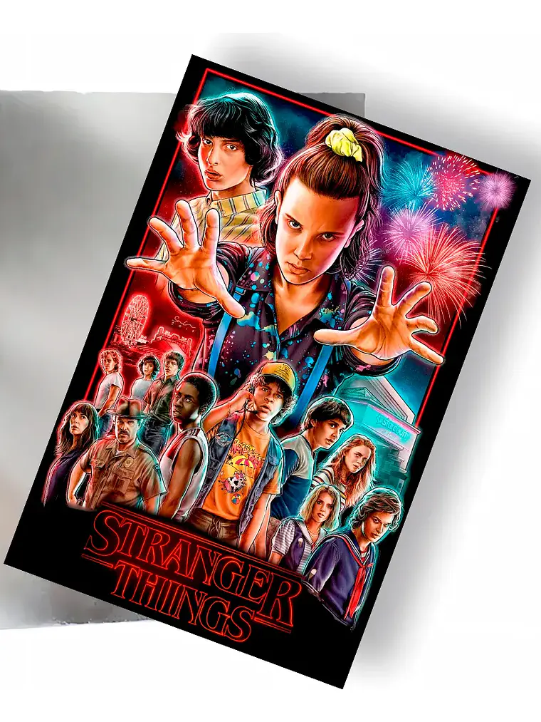 Cuadro De Aluminio - Stranger Things - Ver 05 1