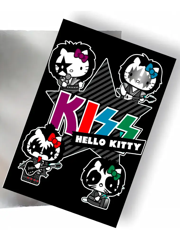 Cuadro De Aluminio - Kiss - Ver 23 1
