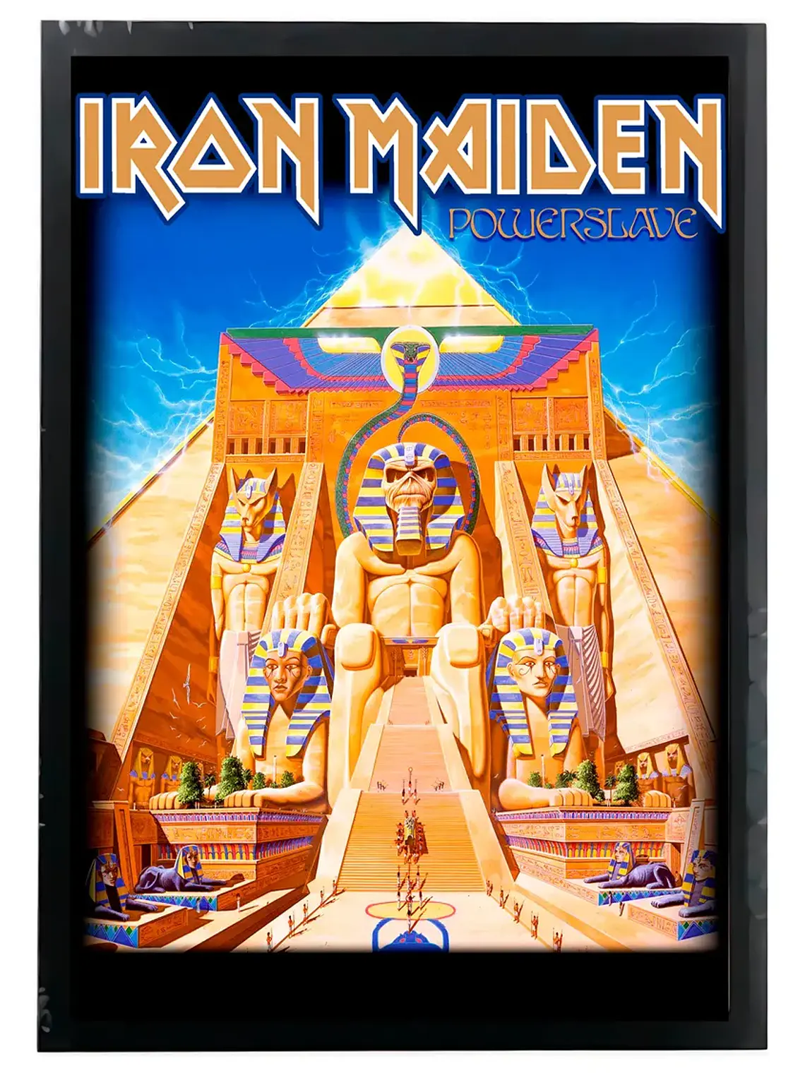 Cuadro Madera/vidrio 30x40 Iron Maiden - Ver 076 1
