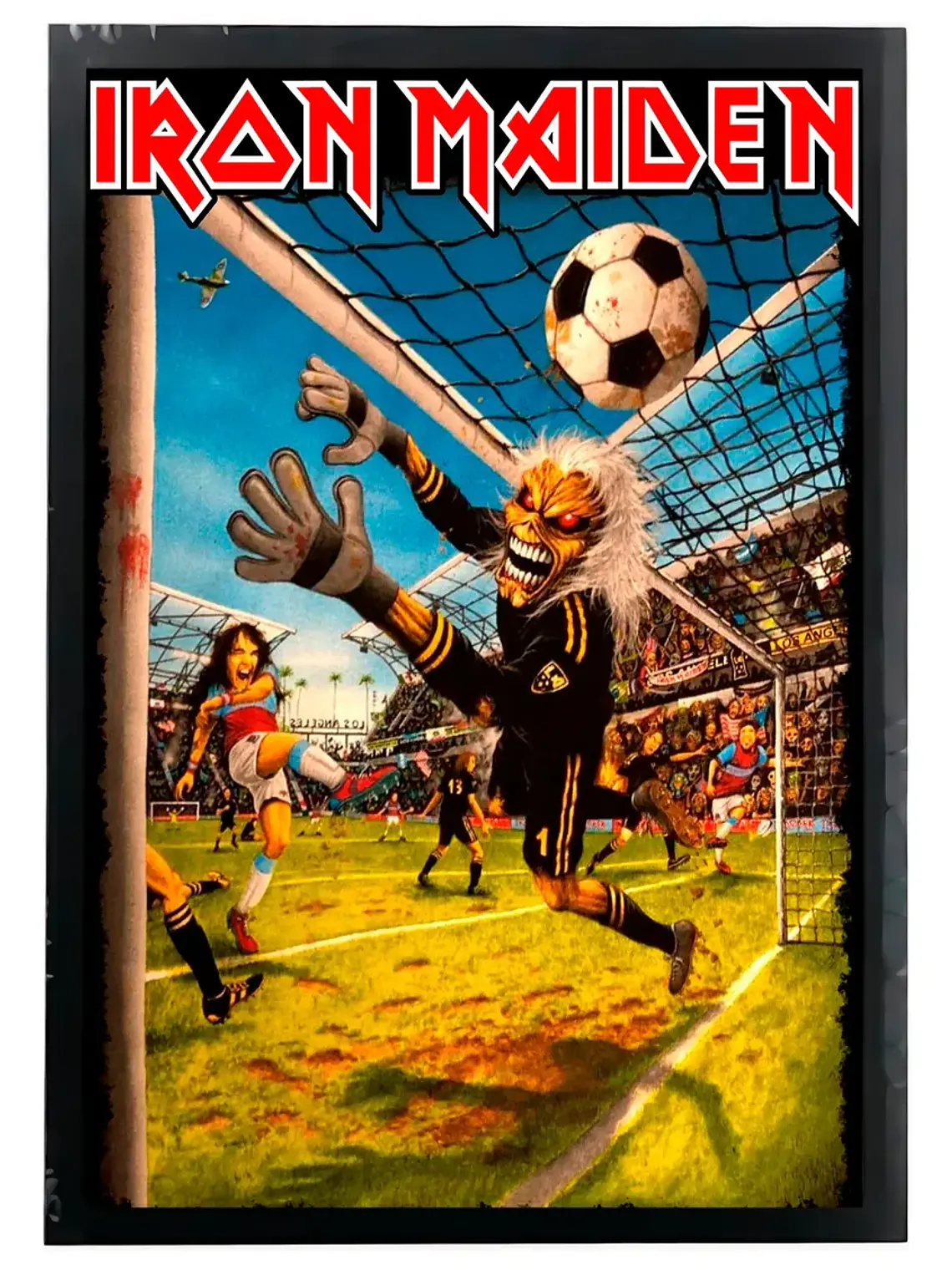 Cuadro Madera/vidrio 33x48 Iron Maiden - Ver 051 1