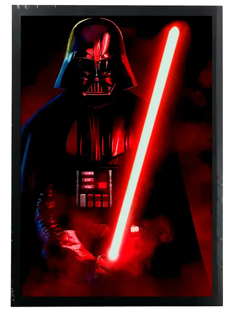 Cuadro Madera/vidrio 30x40 Star Wars - Ver 15 1