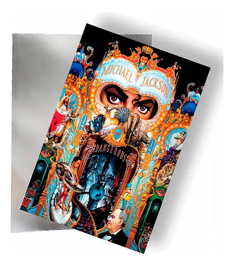 Cuadro De Aluminio - Michael Jackson - Ver 06