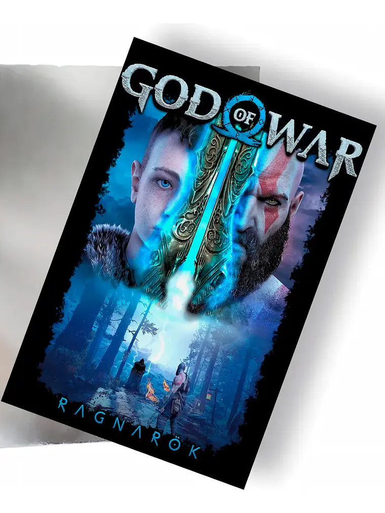 Cuadro De Aluminio - God Of War - Ragnarok 1