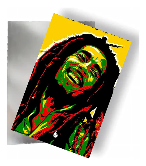 Cuadro De Aluminio - Bob Marley - Ver 06