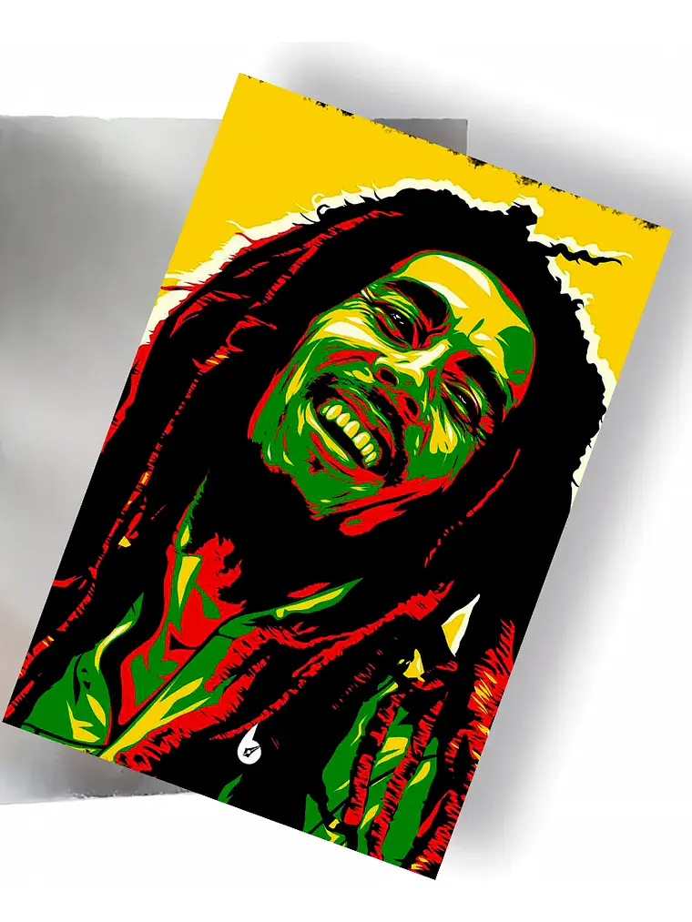 Cuadro De Aluminio - Bob Marley - Ver 06 1