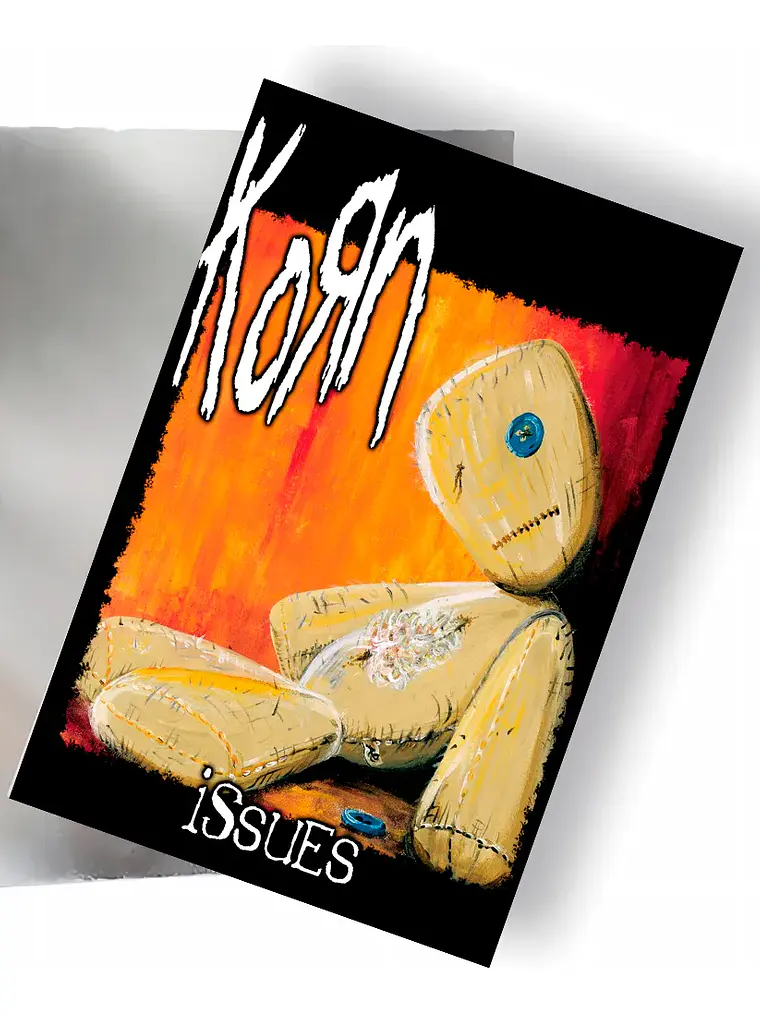 Cuadro De Aluminio - Korn - Ver 01 1