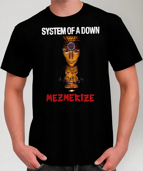 Polera System Of A Down - Ver 01 - Mezmerize