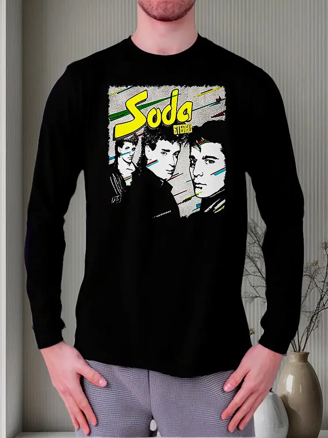 Polera Manga Larga Soda Stereo - Ver 05 - Soda Stereo 1