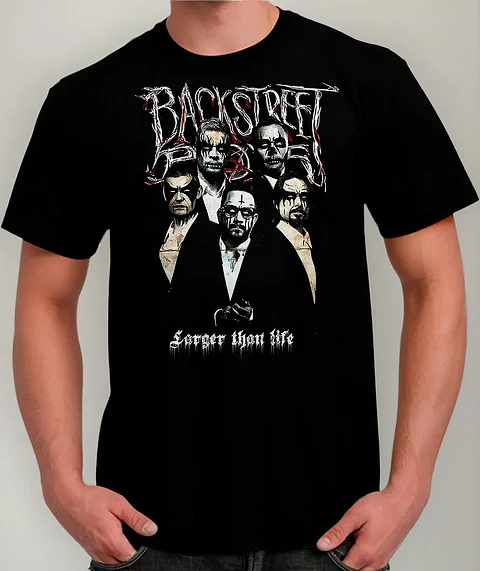 Polera Backstreet Boys - Ver 01 - Vale Gamess