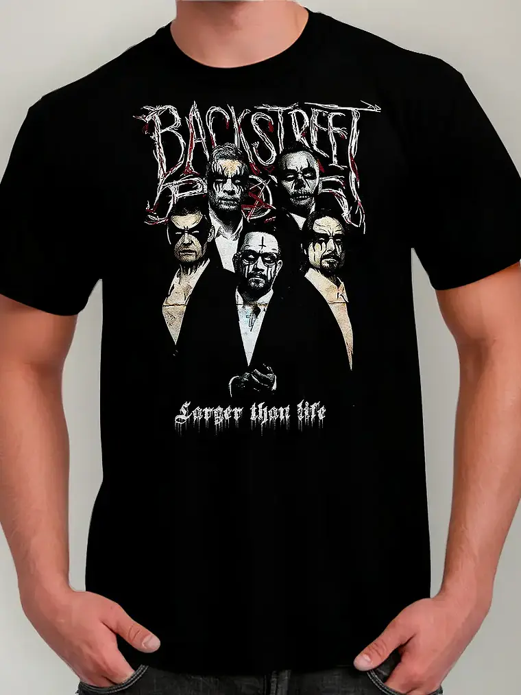 Polera Backstreet Boys - Ver 01 - Vale Gamess 1