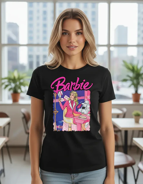 Polera Barbie - Ver 01 - Vale Gamess