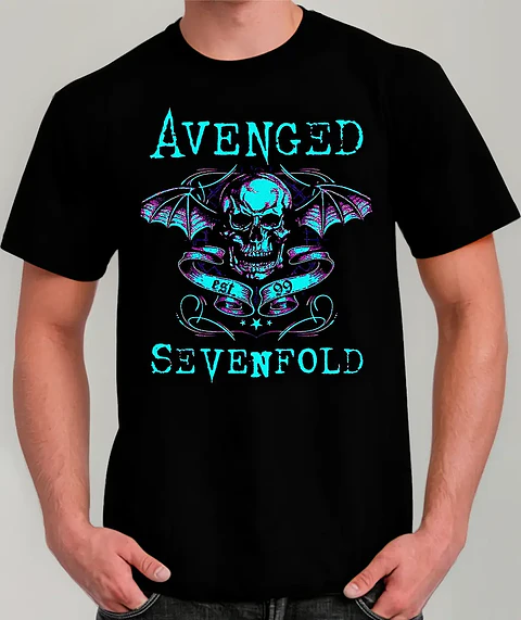 Polera Avenged Sevenfold - Ver 12 - Vale Gamess