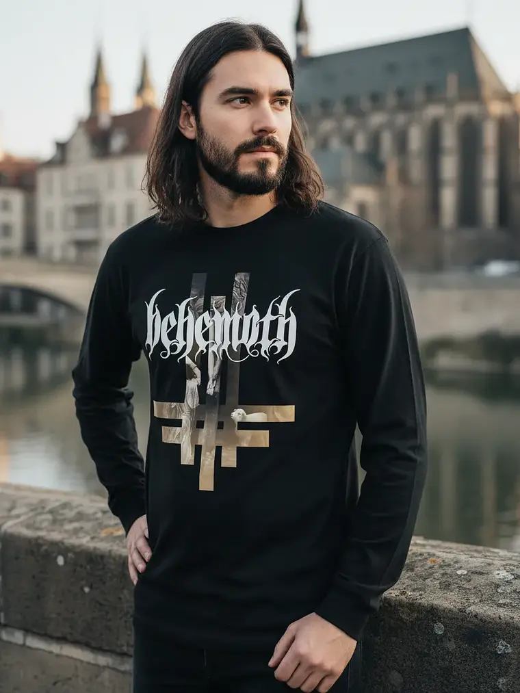 Polera Manga Larga Behemoth - Ver 20 - Vale Gamess 1