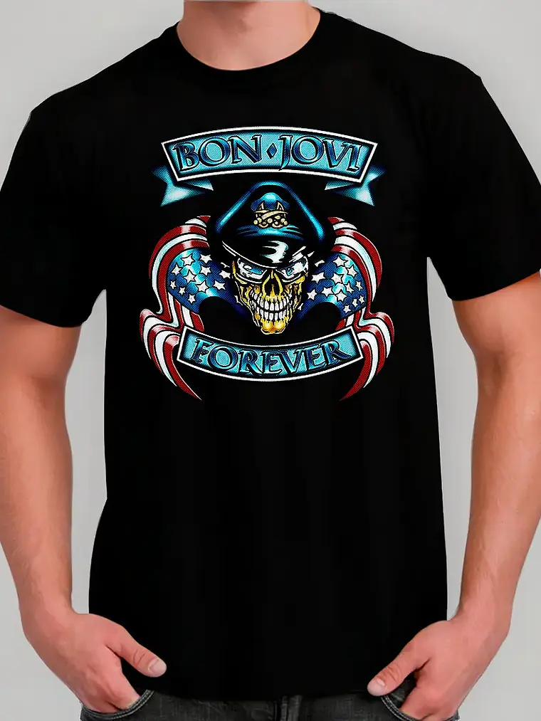 Polera Bon Jovi - Ver 01 - Forever 1