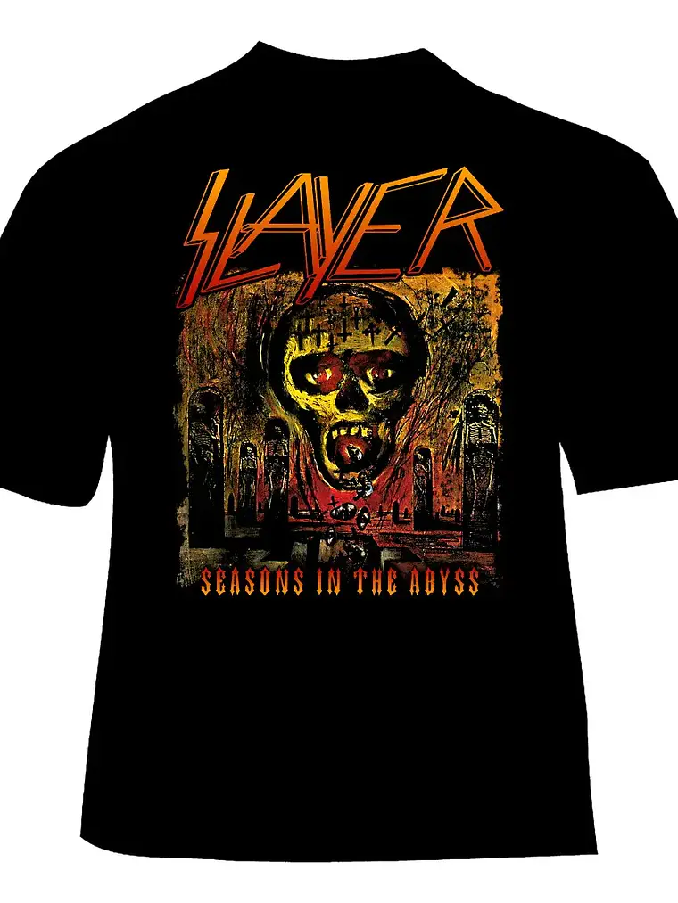 Polera Slayer - Ver 33 - Seasons In The Abyss 1