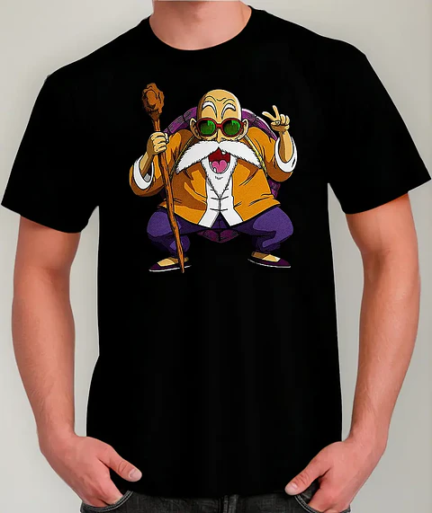Polera Dragon Ball - Ver 15 - Maestro Roshi