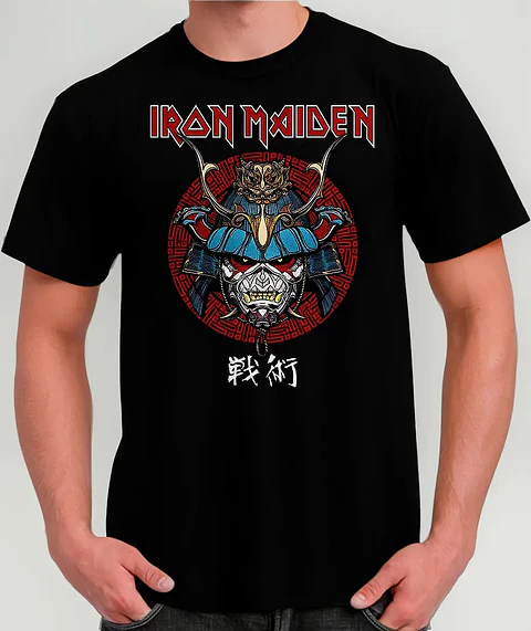 Polera Iron Maiden - Ver 140 - Senjutsu