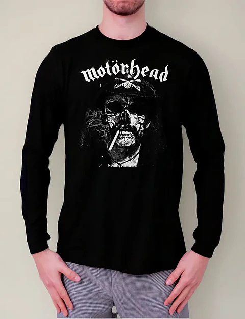 Polera Manga Larga Motorhead - Ver 07 - Vale Gamess