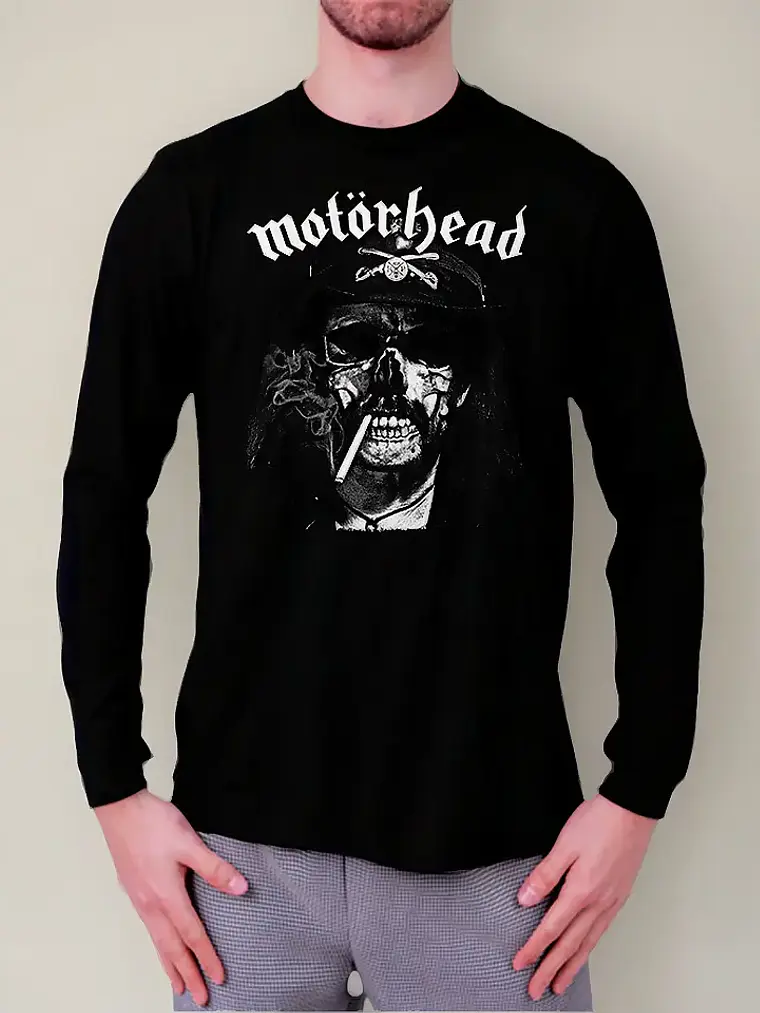 Polera Manga Larga Motorhead - Ver 07 - Vale Gamess 1