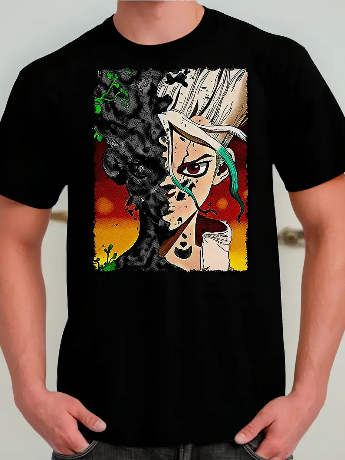 Polera Dr Stone - Ver 02 - Vale Gamess 1