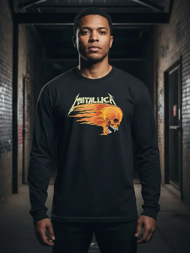 Polera Manga Larga Metallica - Ver 05 1