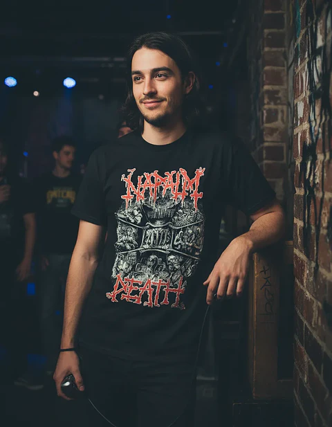 Polera Napalm Death - Ver 02 - Vale Gamess