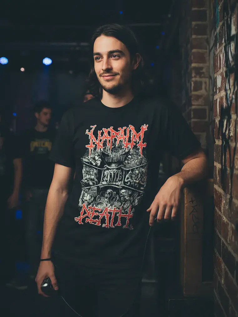 Polera Napalm Death - Ver 02 - Vale Gamess 1