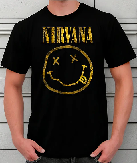 Polera Nirvana - Ver 06 - Logo