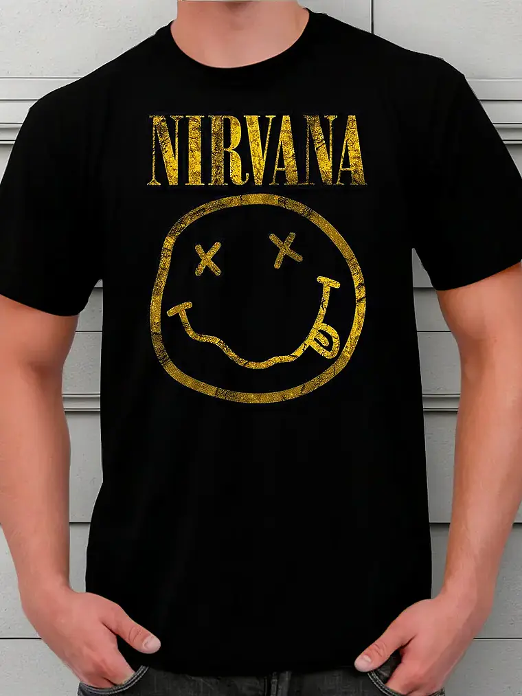 Polera Nirvana - Ver 06 - Logo 1