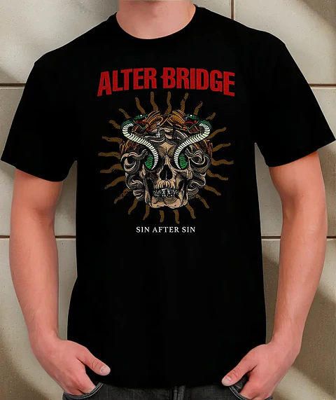 Polera Alter Bridge - Ver 04 - Sin After Sin