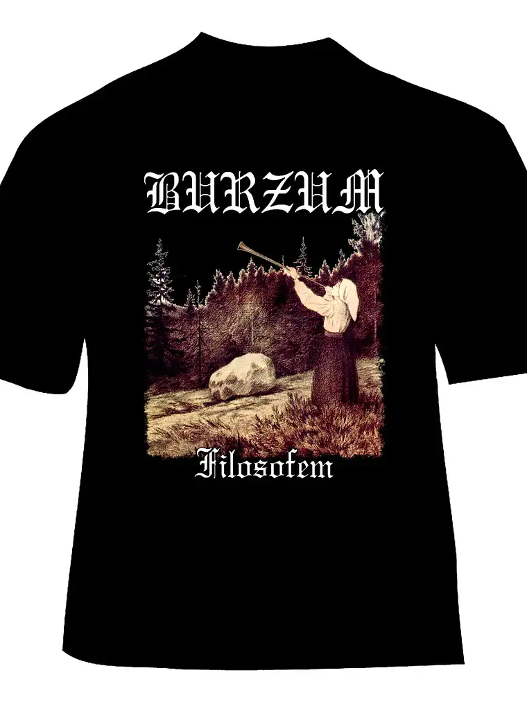 Polera Burzum - Ver 04 - Filosofem 1