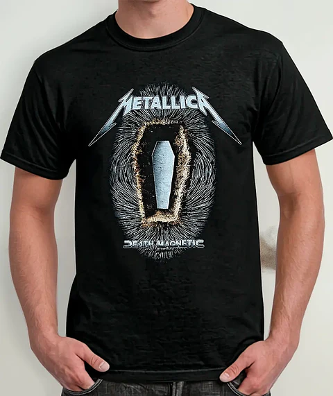 Polera Metallica - Ver 07 - Death Macnetic