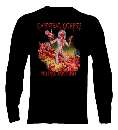 Polera Manga Larga Cannibal Corpse - Ver 14 - Violence Unima