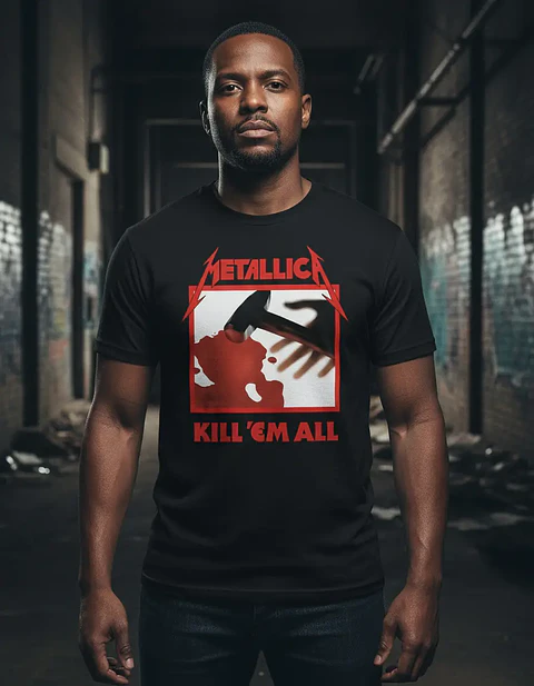 Polera Metallica - Ver 35 - Kill 'em All