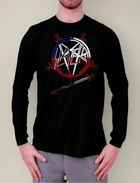 Polera Manga Larga Slayer - Ver 09 - Chile
