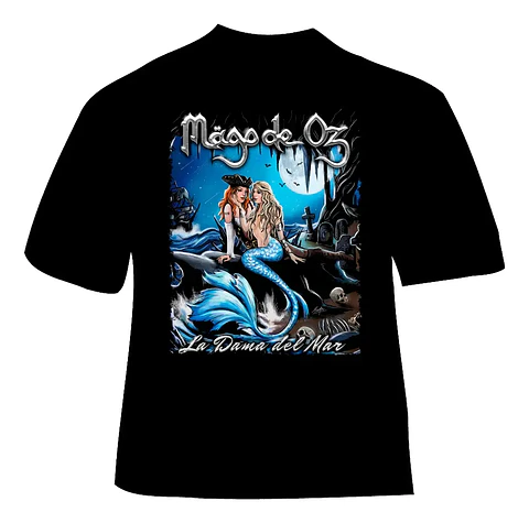 Polera Mago De Oz - Ver 22 - La Dama Del Mar