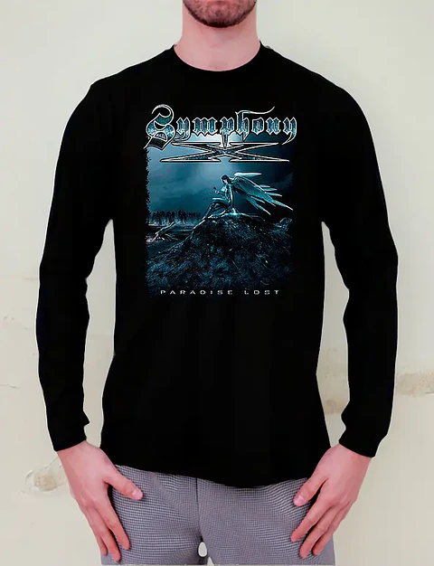 Polera Manga Larga Symphony X - Ver 05 - Paradise Lost