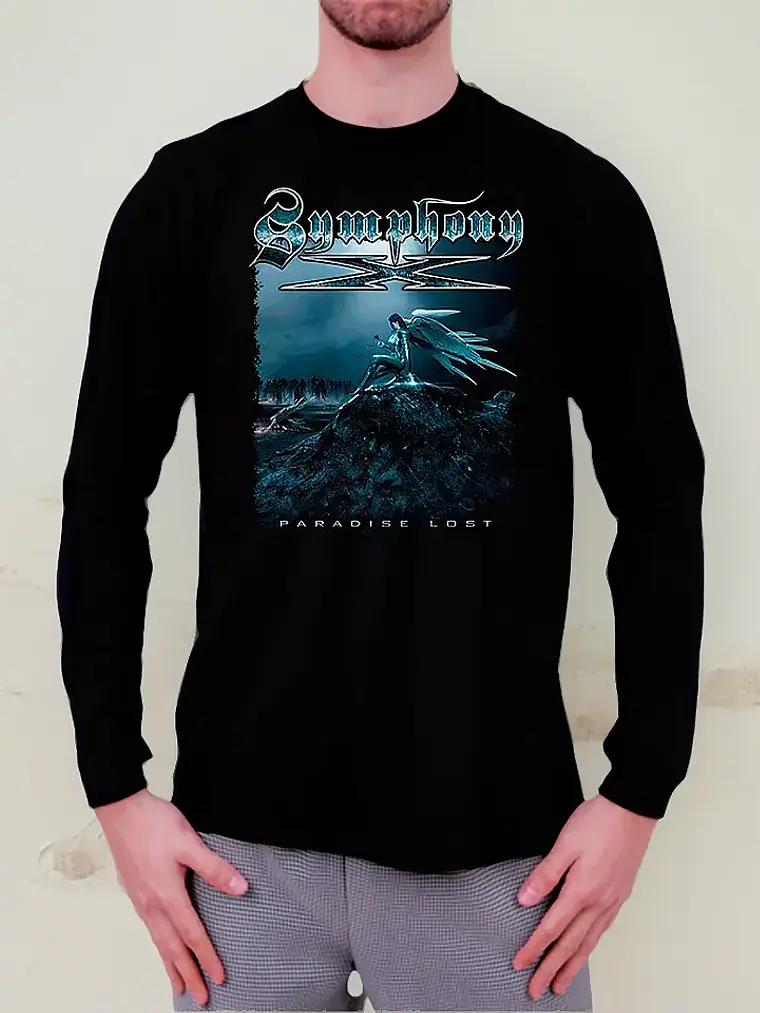 Polera Manga Larga Symphony X - Ver 05 - Paradise Lost 1