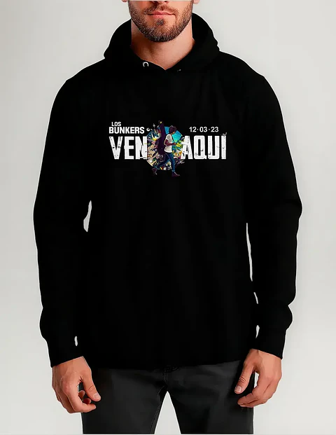 Poleron Los Bunkers - Ver 02 - Ven Aqui