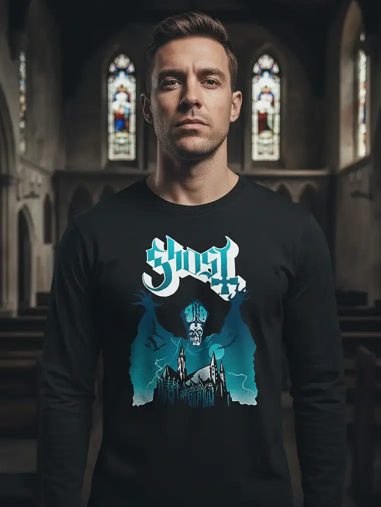 Polera Manga Larga Ghost - Ver 06 - Opus Eponymous 1