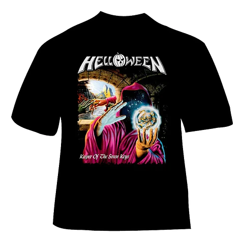 Polera Helloween - Ver 31 - Keeper Of The Seven Keys 1