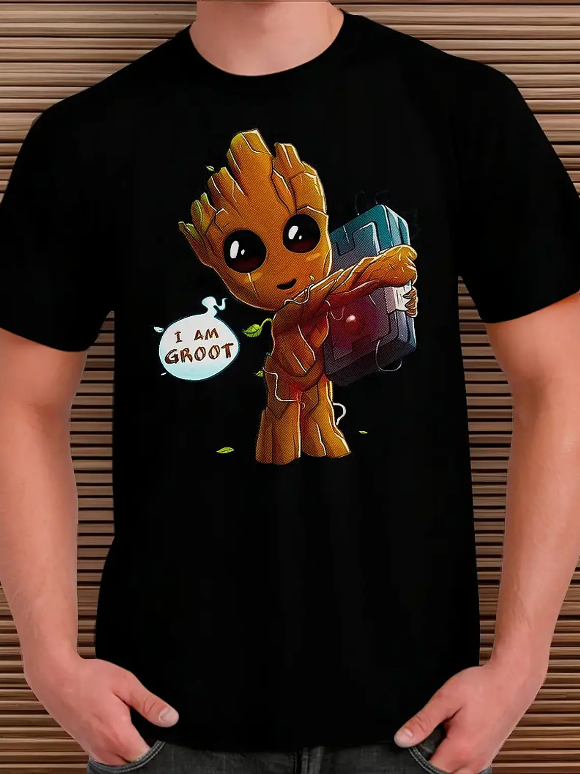 Polera Guardianes De La Galaxia - Ver 03 - Groot 1
