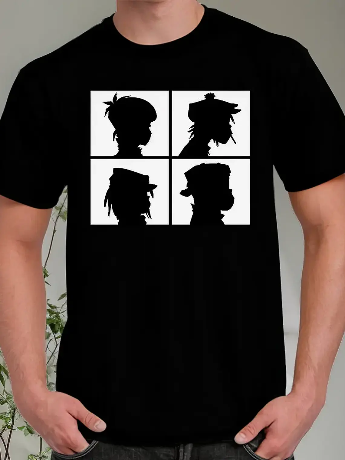 Polera Gorillaz - Ver 04 - Vale Gamess 1