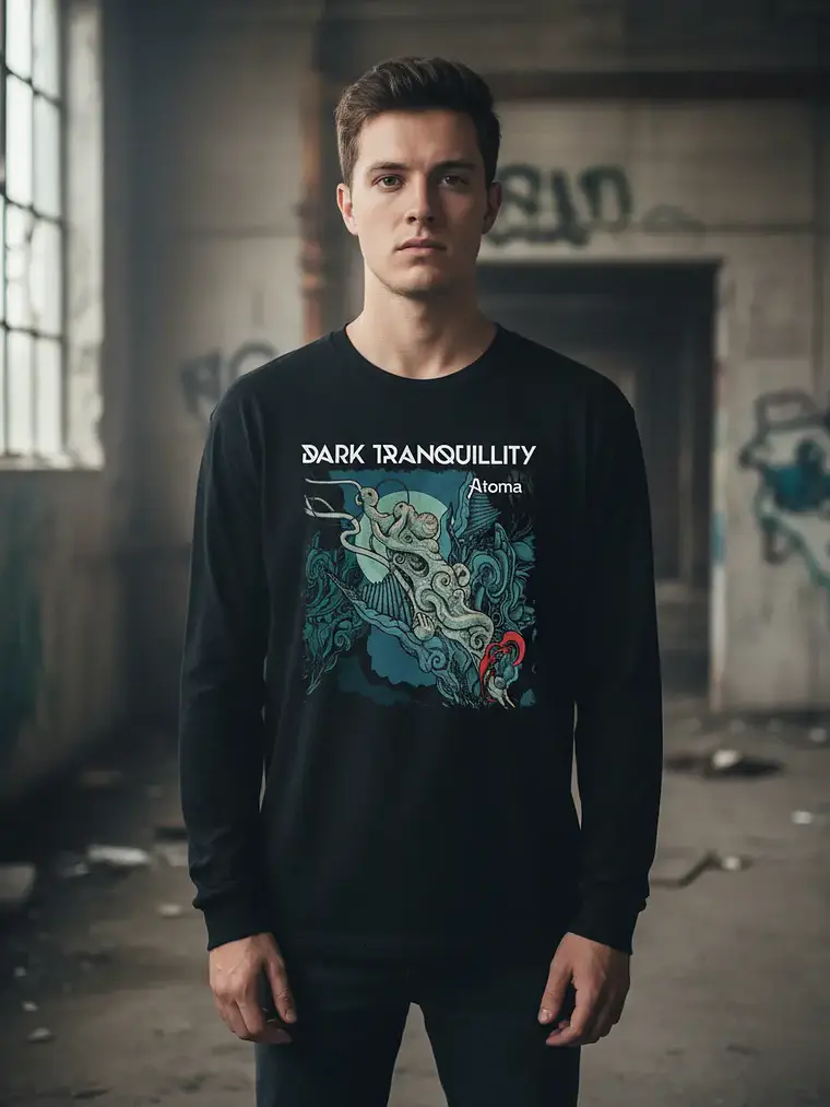 Polera Manga Larga Dark Tranquillity - Ver 01 - Atoma 1