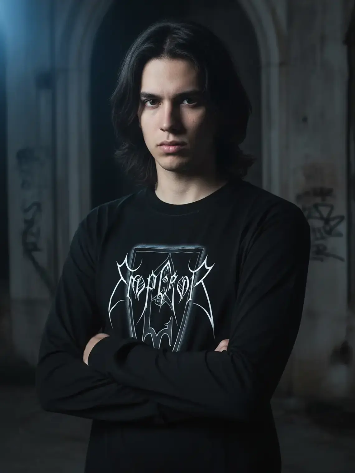 Polera Manga Larga Emperor - Ver 10 - Logo 1