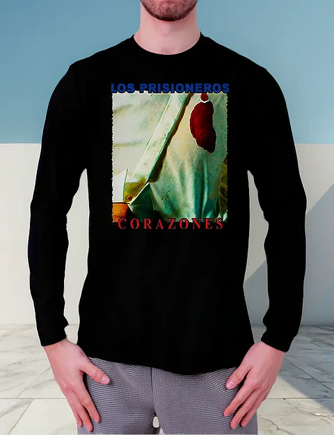 Polera Manga Larga Los Prisioneros - Ver 06 - Corazones