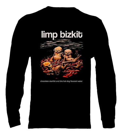 Polera Manga Larga Limp Bizkit - Ver 01 - Chocolate Starfish