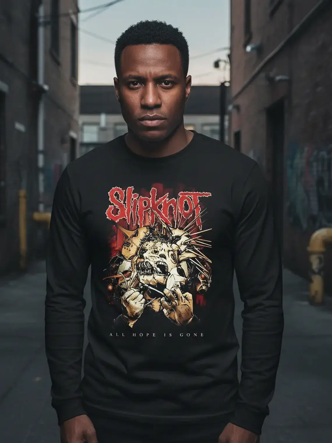 Polera Manga Larga Slipknot - Ver 14 - All Hope Is Gone 1