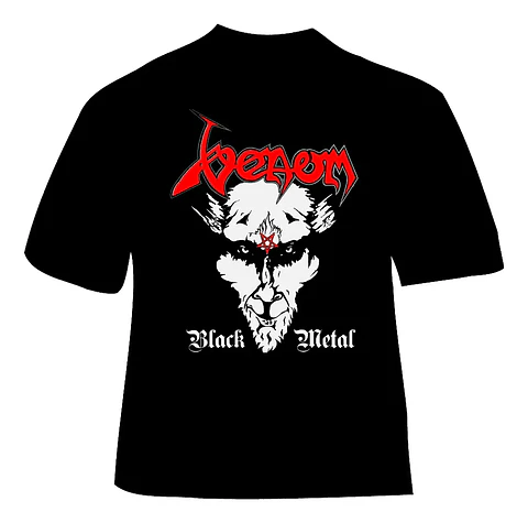 Polera Venom - Ver 04 - Black Metal